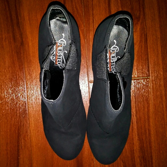 Unlisted 'Bold Voice' Wedge Booties - Picture 2 of 7